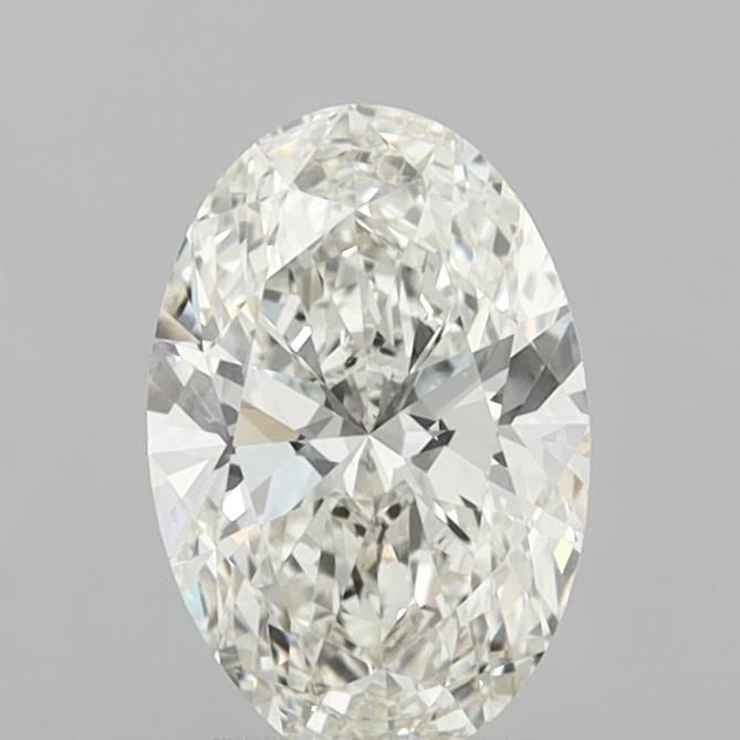 3.01 ct. oval Lab Grown Diamond front image