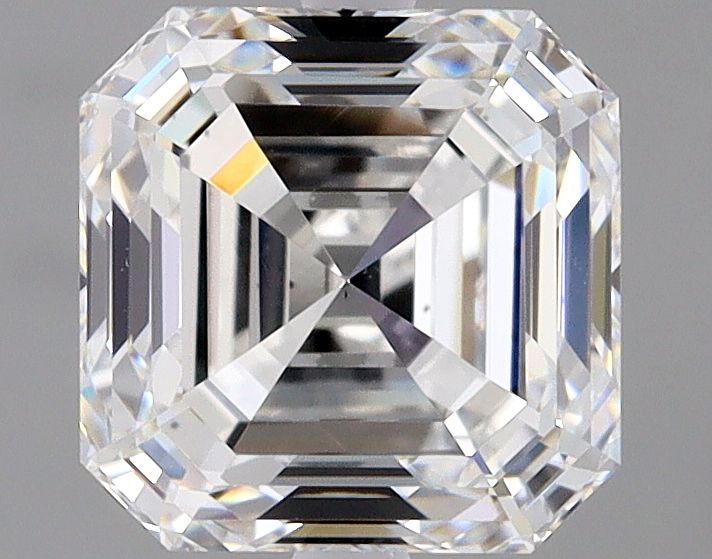 2.01 ct Square Emerald diamond