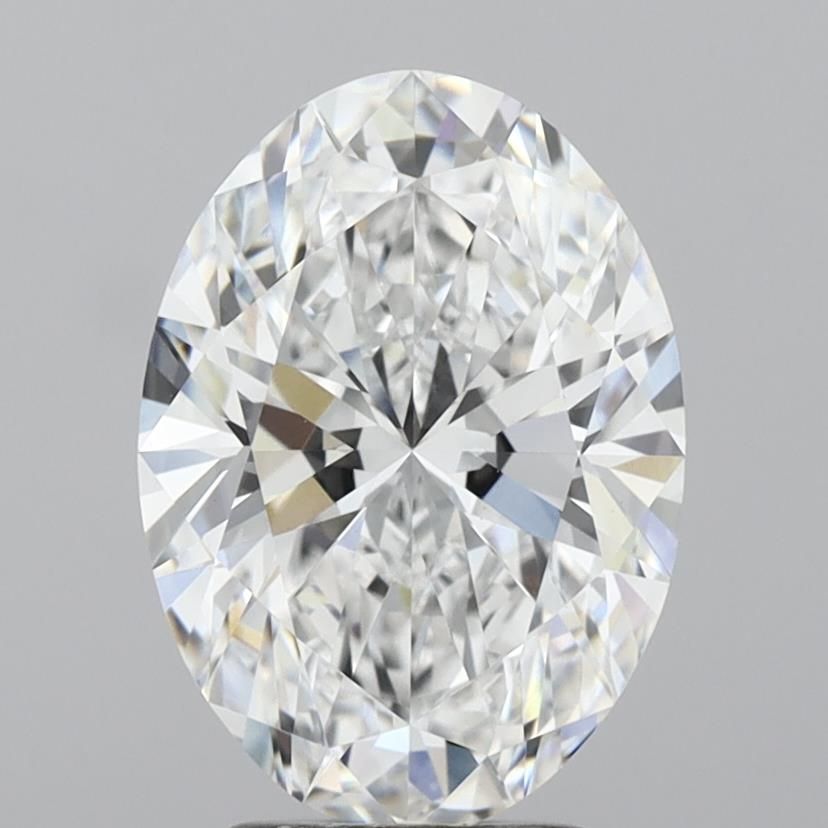 3.16 ct. oval Lab Grown Diamond front image