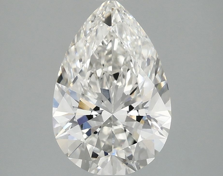 2.10 ct. pear Lab Grown Diamond front image