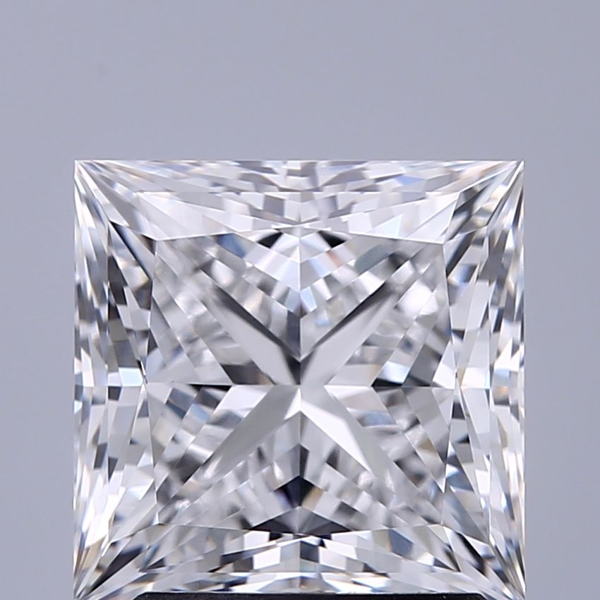 2.57 ct. princess Lab Grown Diamond front image