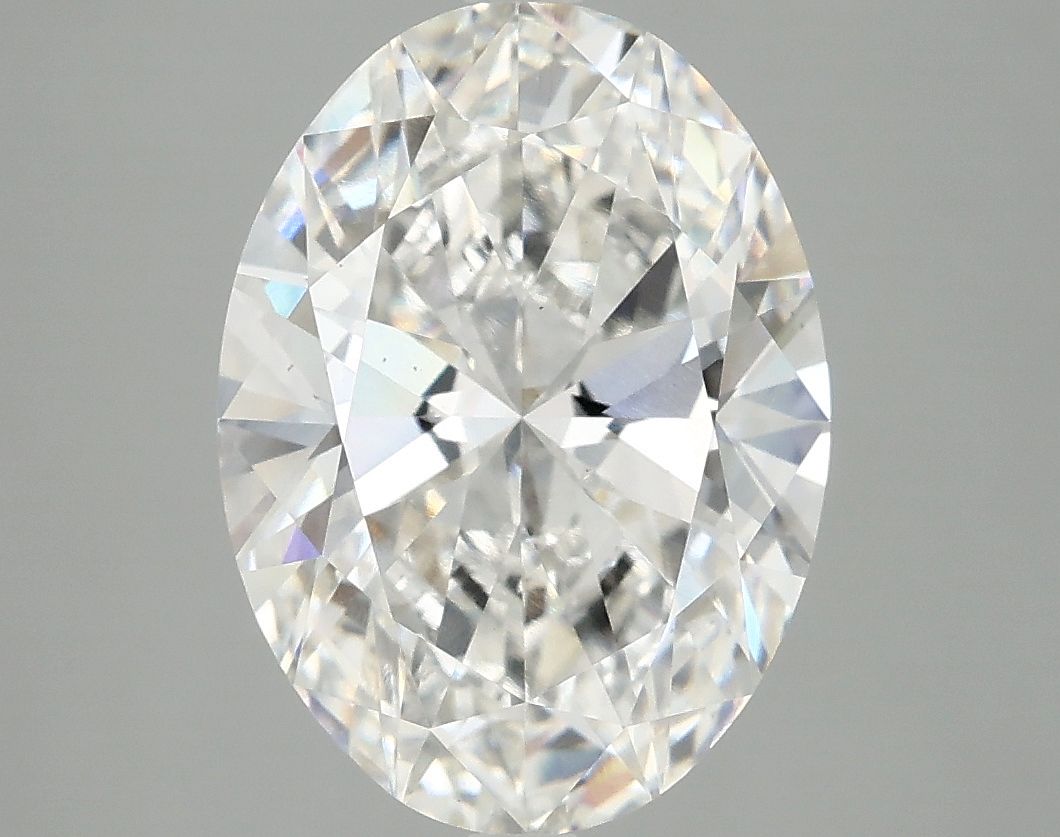3.95 ct. oval Lab Grown Diamond front image