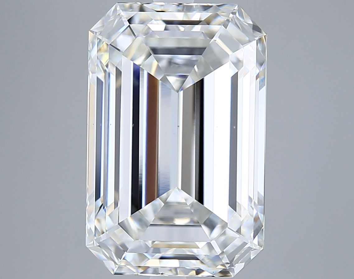 9.01 ct. emerald Lab Grown Diamond front image