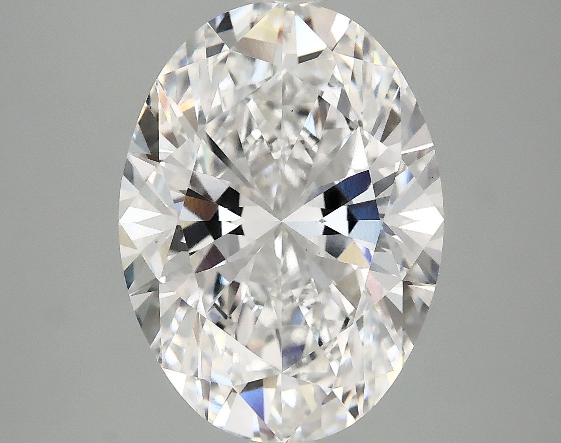 4.08 ct. oval Lab Grown Diamond front image