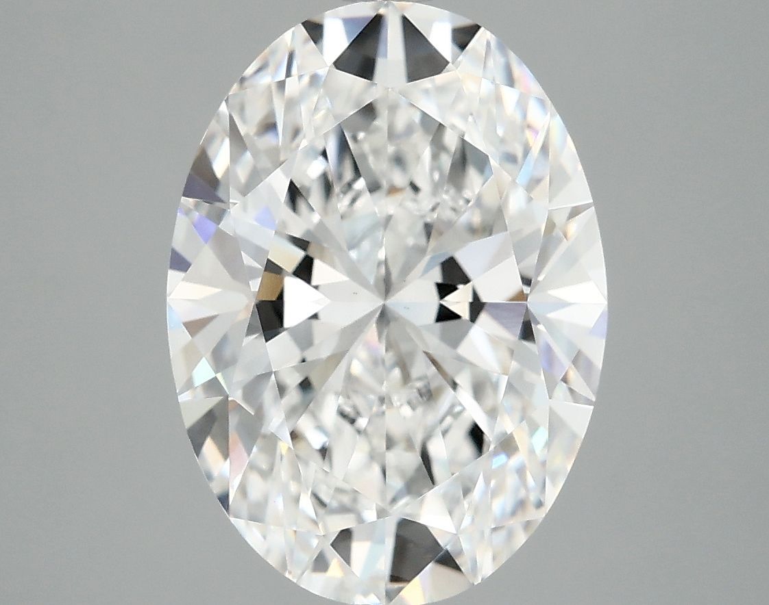 3.94 ct. oval Lab Grown Diamond front image