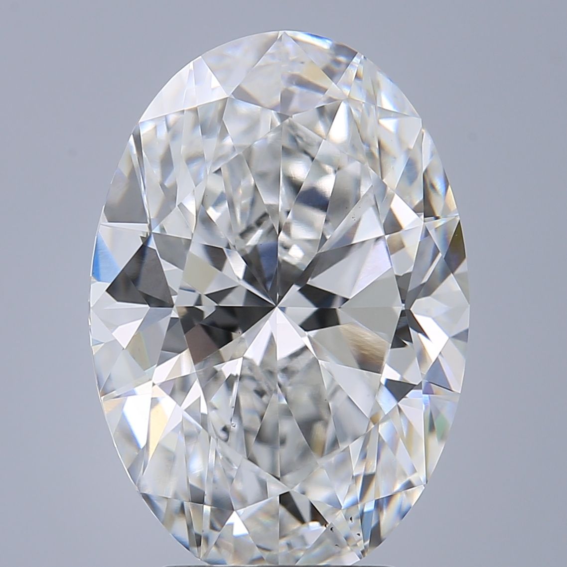 3.72 ct. oval Lab Grown Diamond front image