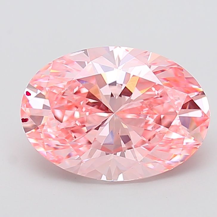 5.02 ct. oval Lab Grown Diamond front image