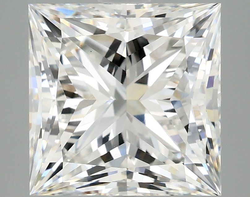 5.06 ct. princess Lab Grown Diamond front image