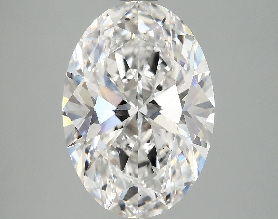 4.02 ct. oval Lab Grown Diamond front image
