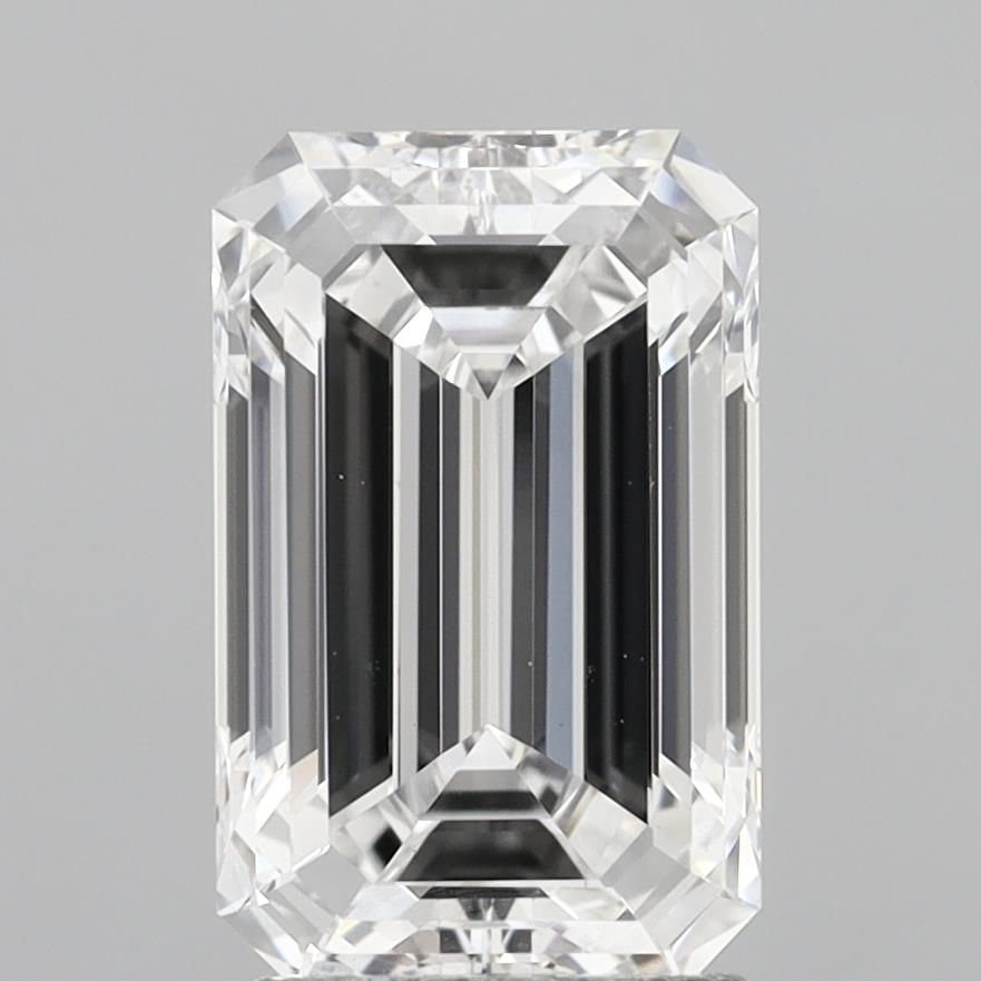 2.93 ct. emerald Lab Grown Diamond front image