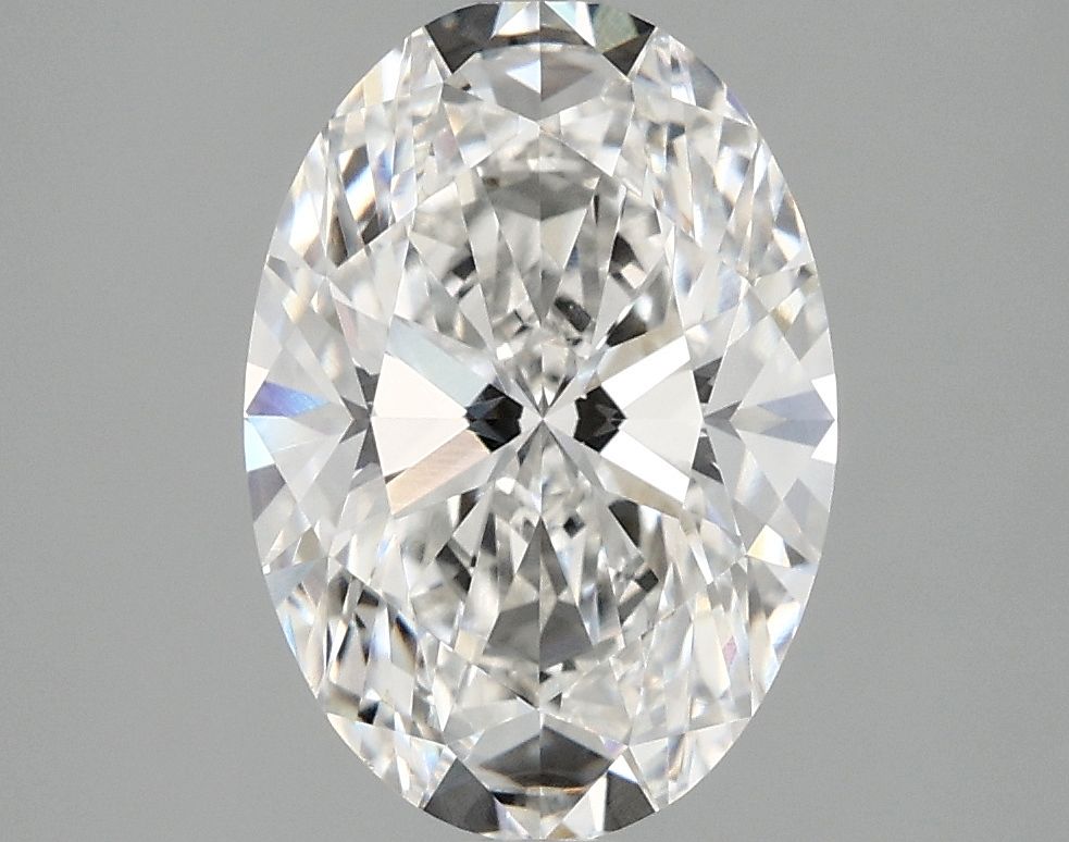 3.01 ct. oval Lab Grown Diamond front image