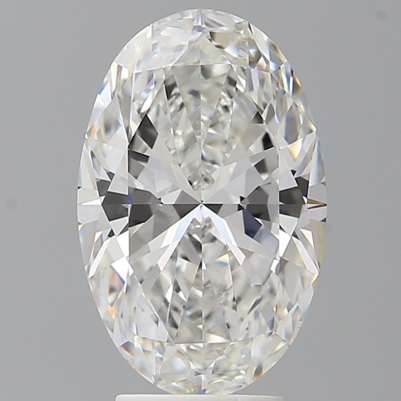 4.08 ct. oval Lab Grown Diamond front image