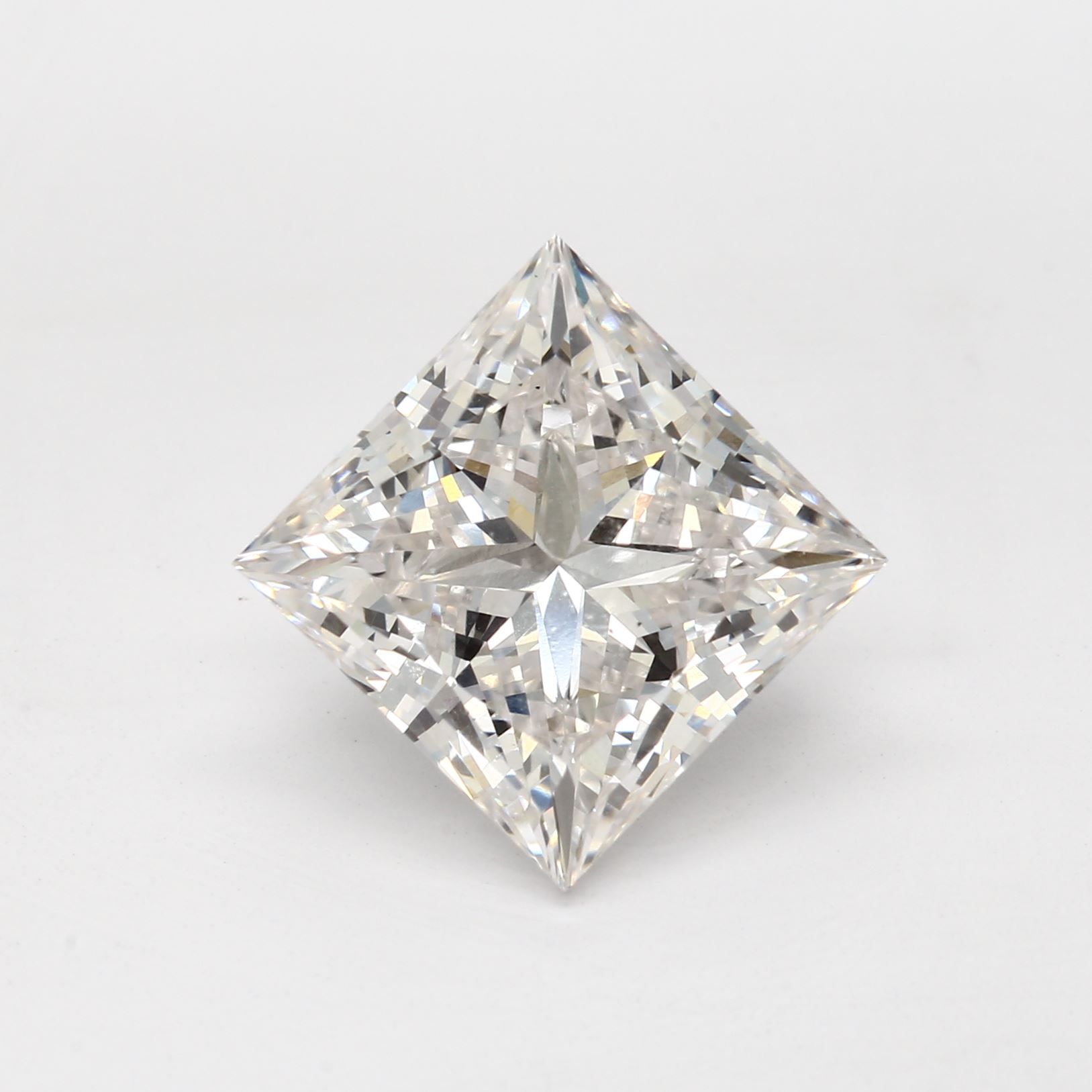 3.08 ct. princess Lab Grown Diamond front image