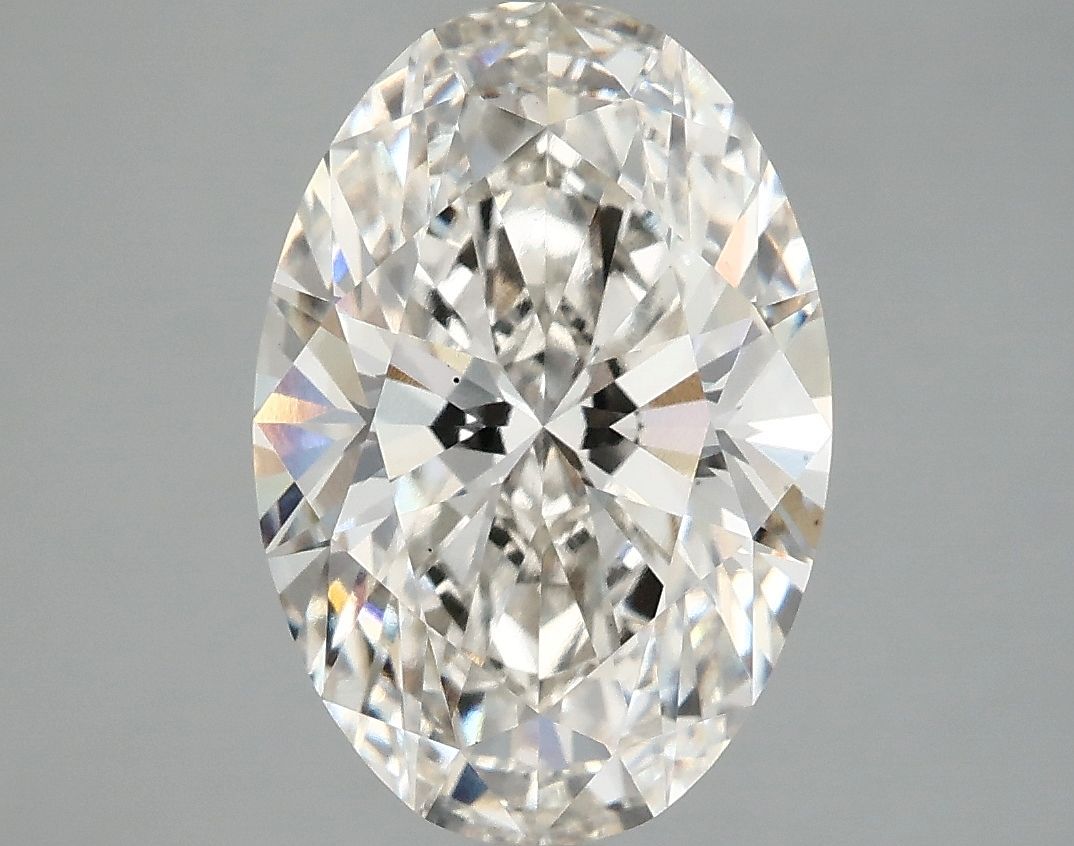 3.98 ct. oval Lab Grown Diamond front image