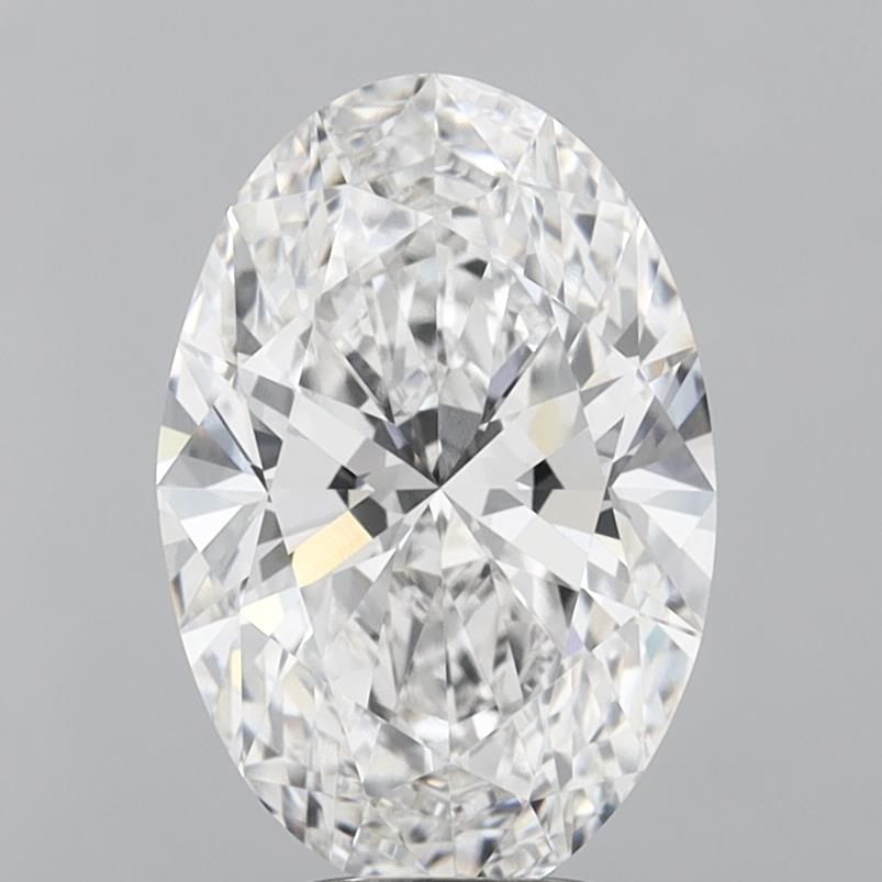 5.04 ct. oval Lab Grown Diamond front image