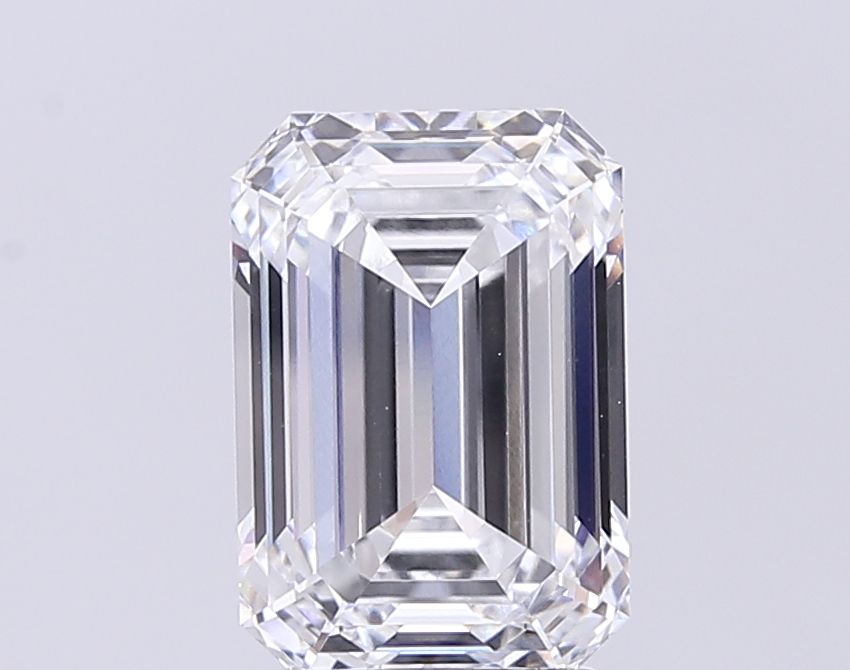 3.55 ct. emerald Lab Grown Diamond front image