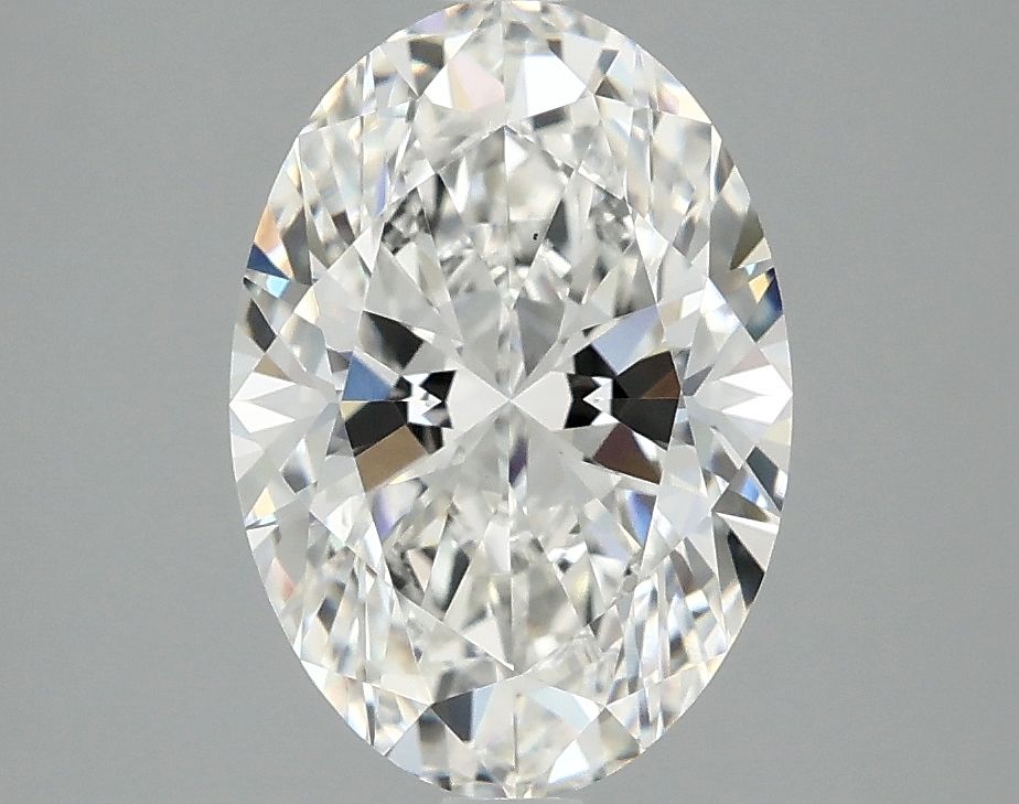 2.55 ct. oval Lab Grown Diamond front image
