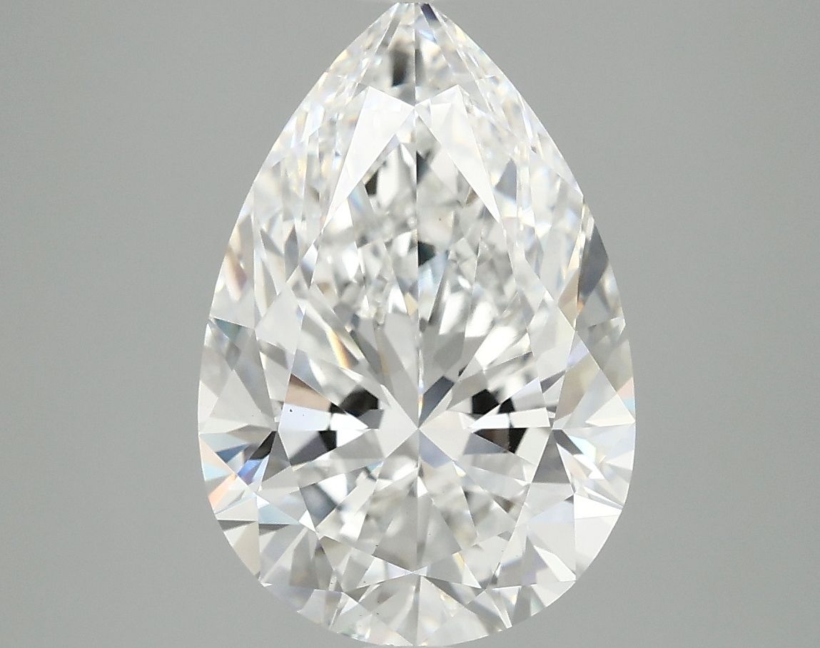 4.10 ct. pear Lab Grown Diamond front image