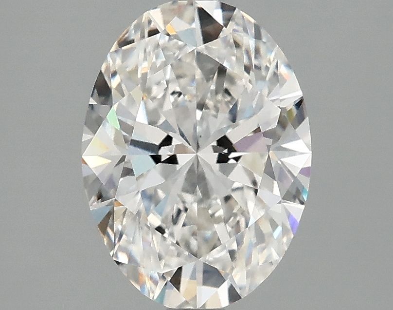 2.01 ct. oval Lab Grown Diamond front image