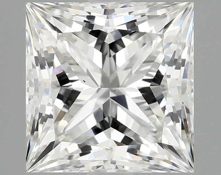 2.10 ct. princess Lab Grown Diamond front image