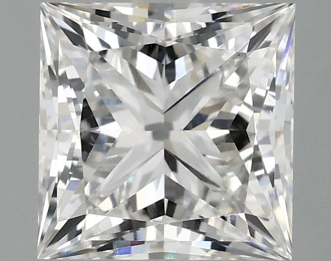 2.10 ct. princess Lab Grown Diamond front image