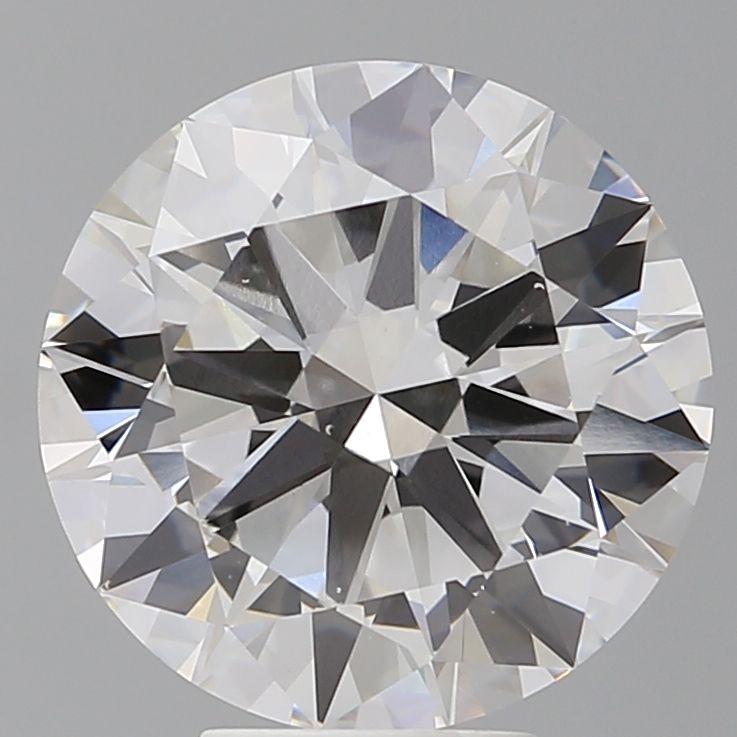 6.01 ct. round Lab Grown Diamond front image