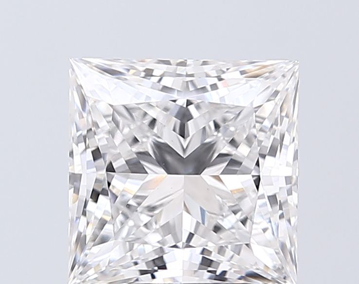 3.54 ct. princess Lab Grown Diamond front image