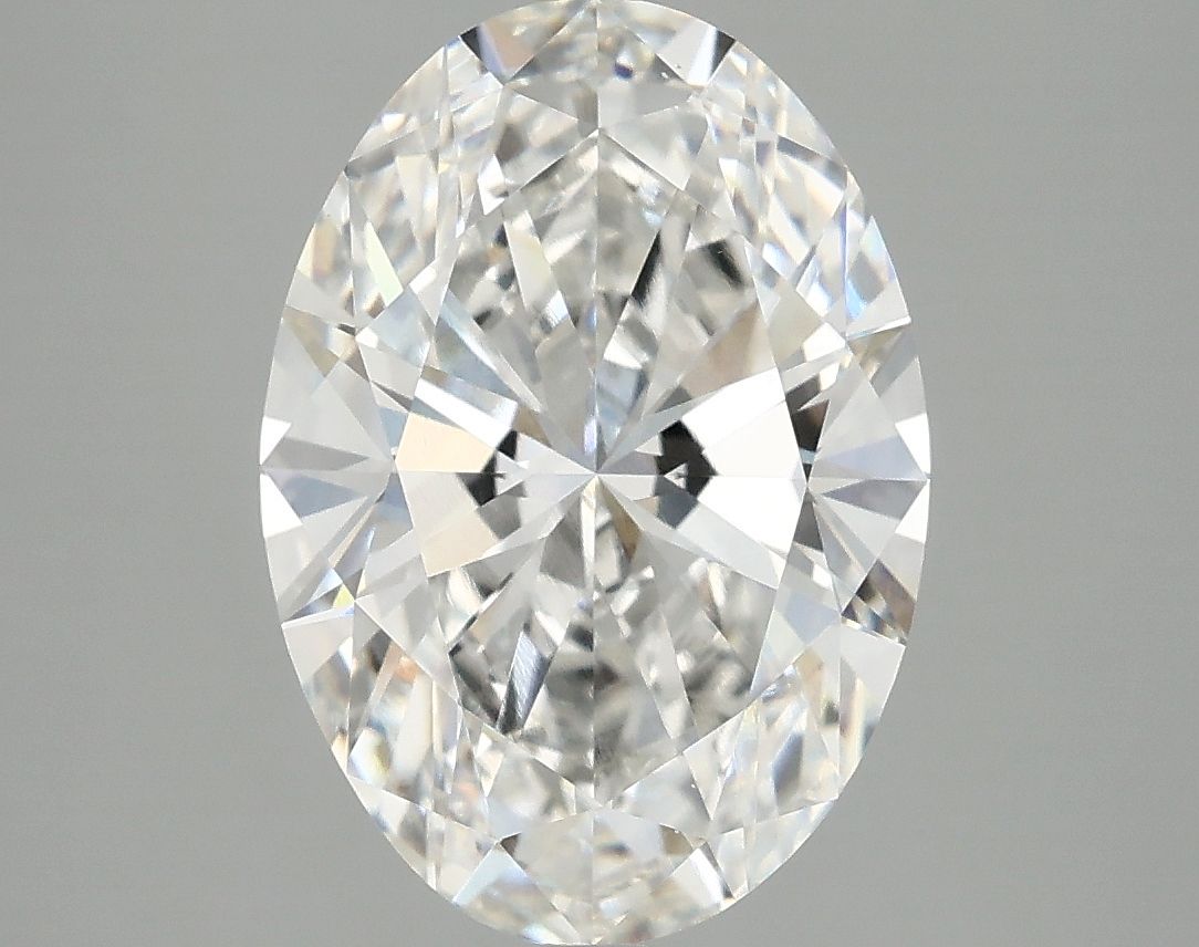 3.92 ct. oval Lab Grown Diamond front image