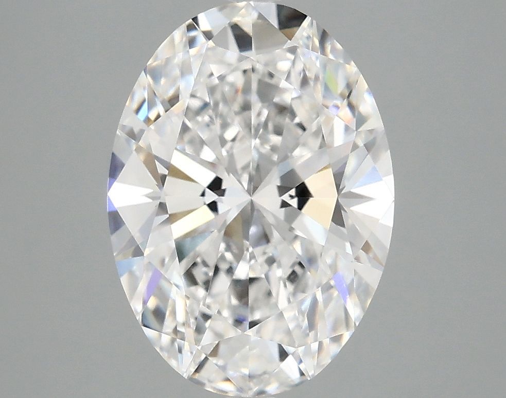 2.97 ct. oval Lab Grown Diamond front image