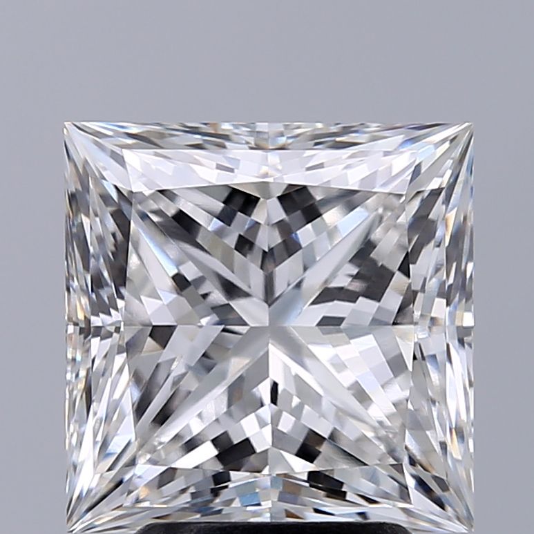 3.77 ct. princess Lab Grown Diamond front image