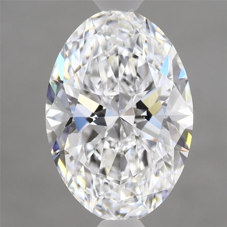 2.10 ct. oval Lab Grown Diamond front image