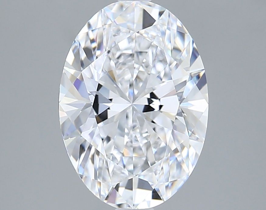 3.03 ct. oval Lab Grown Diamond front image