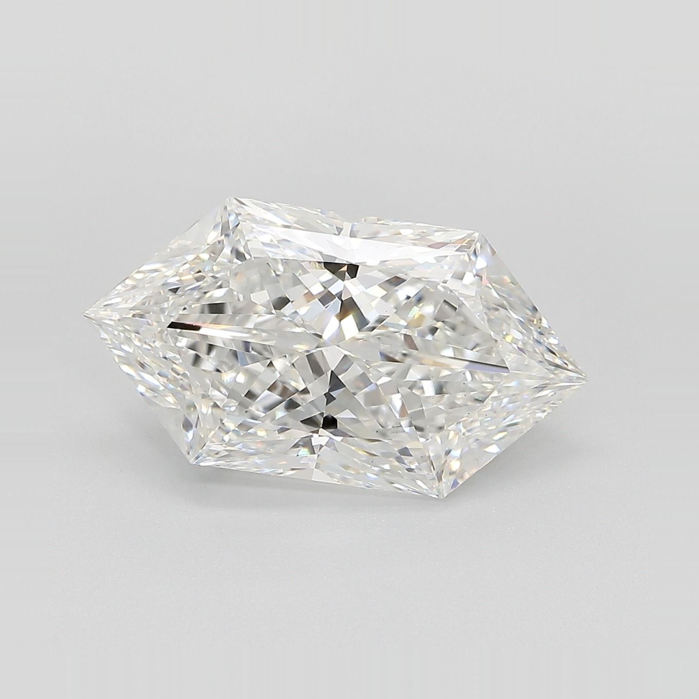 5.14 ct lab-grown Hexagonal Diamond
