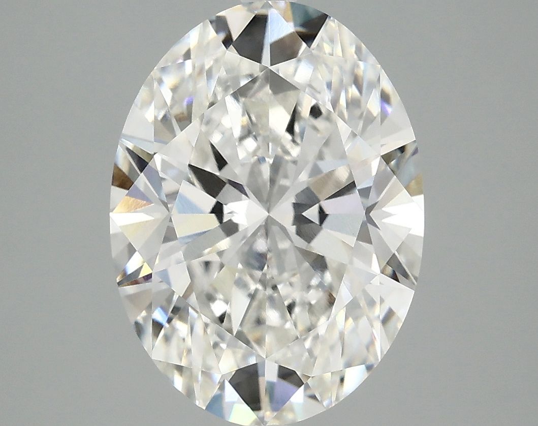 4.05 ct. oval Lab Grown Diamond front image