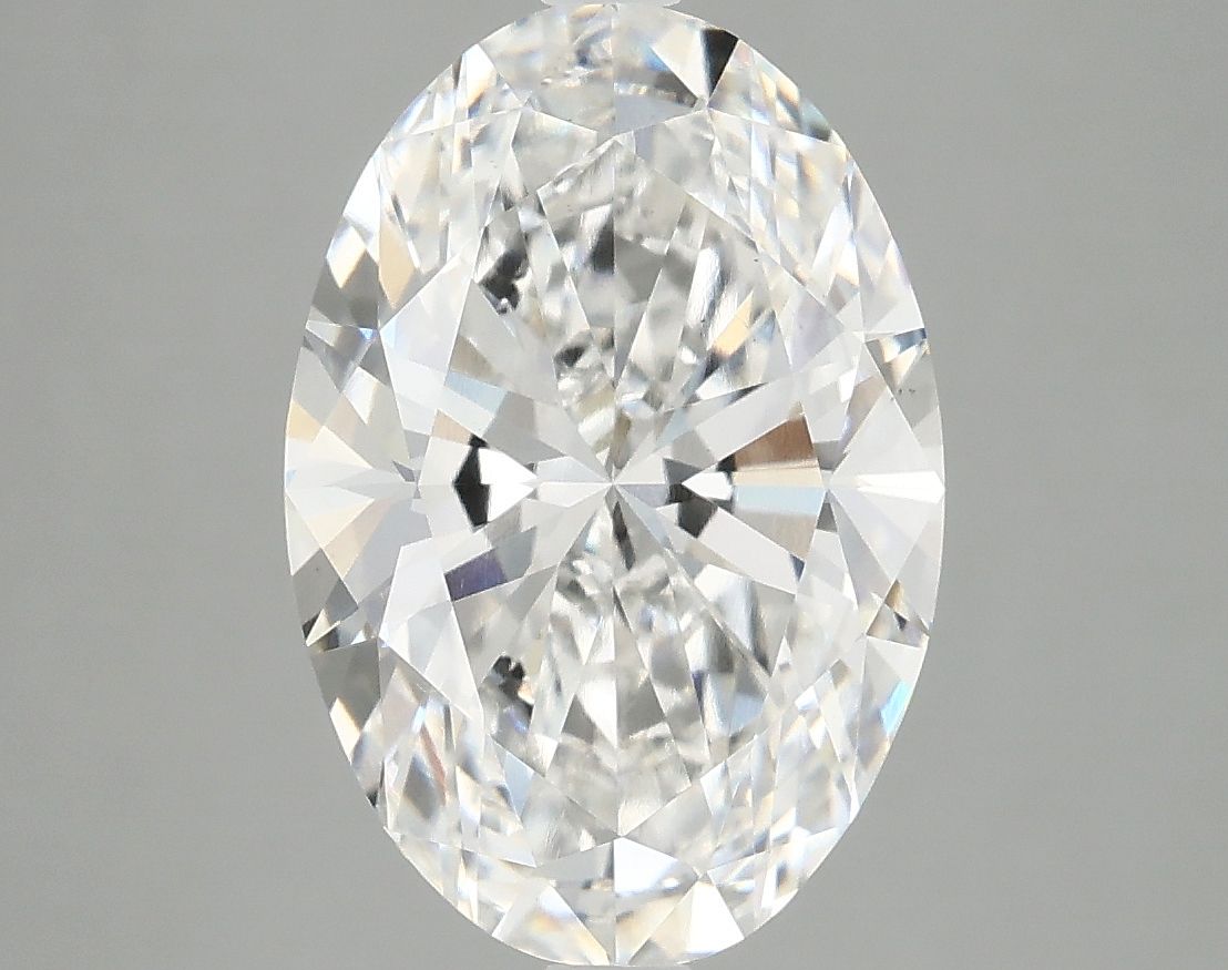 4.09 ct. oval Lab Grown Diamond front image
