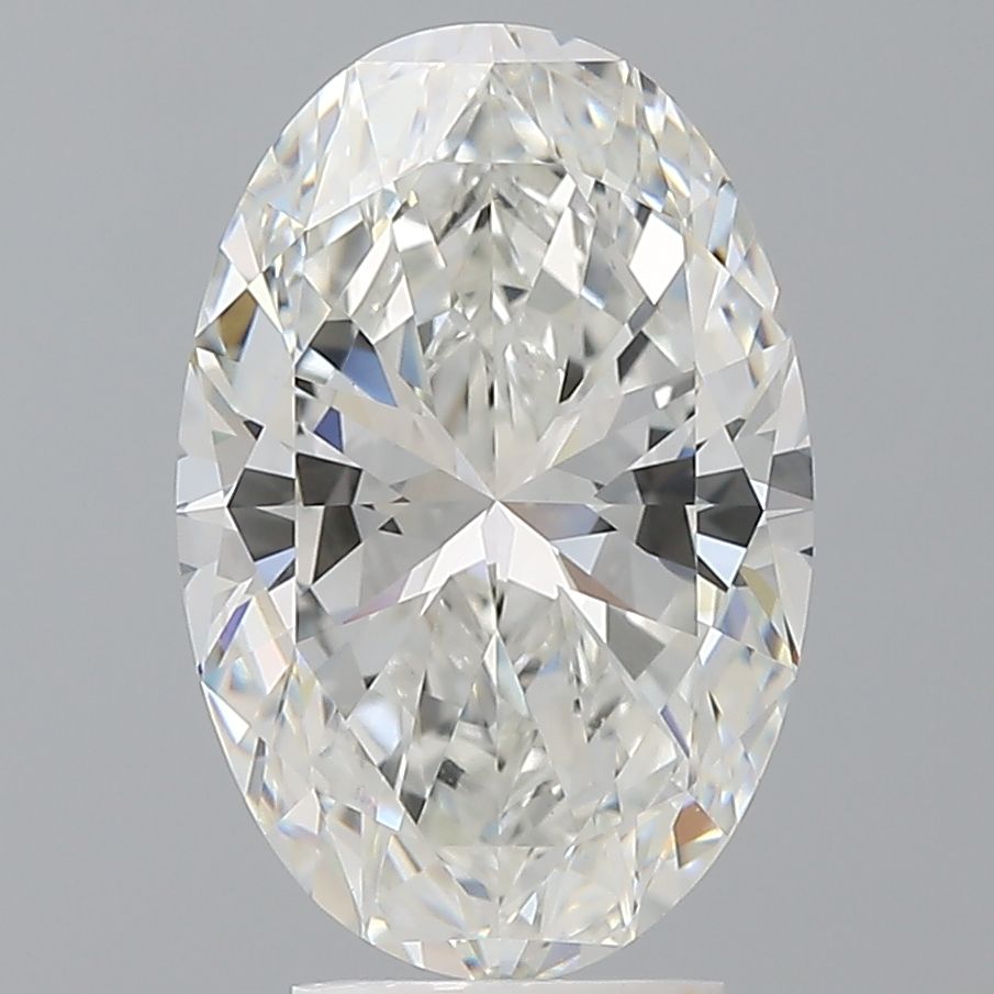 4.09 ct. oval Lab Grown Diamond front image