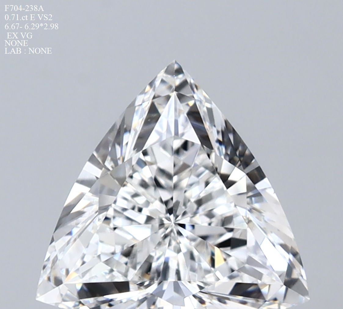 0.71 ct Triangular Diamond