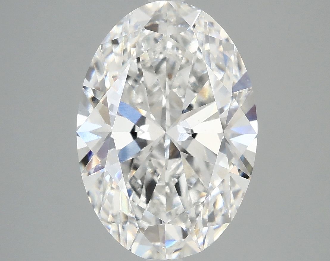4.06 ct. oval Lab Grown Diamond front image
