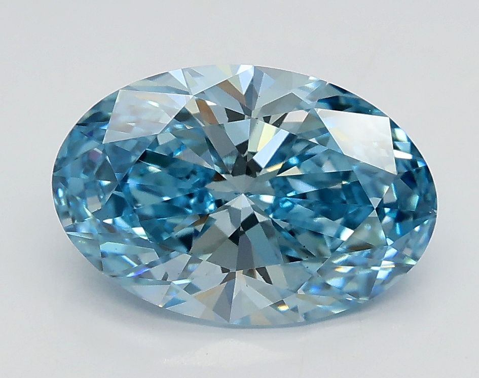 2.02 ct. oval Lab Grown Diamond front image
