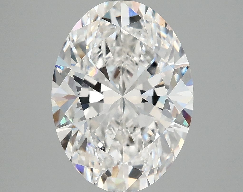 4.10 ct. oval Lab Grown Diamond front image