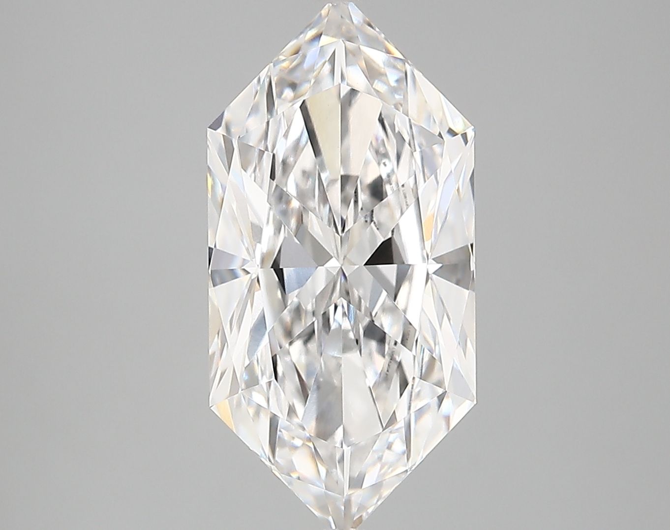 4.18 ct lab-grown Hexagonal Diamond