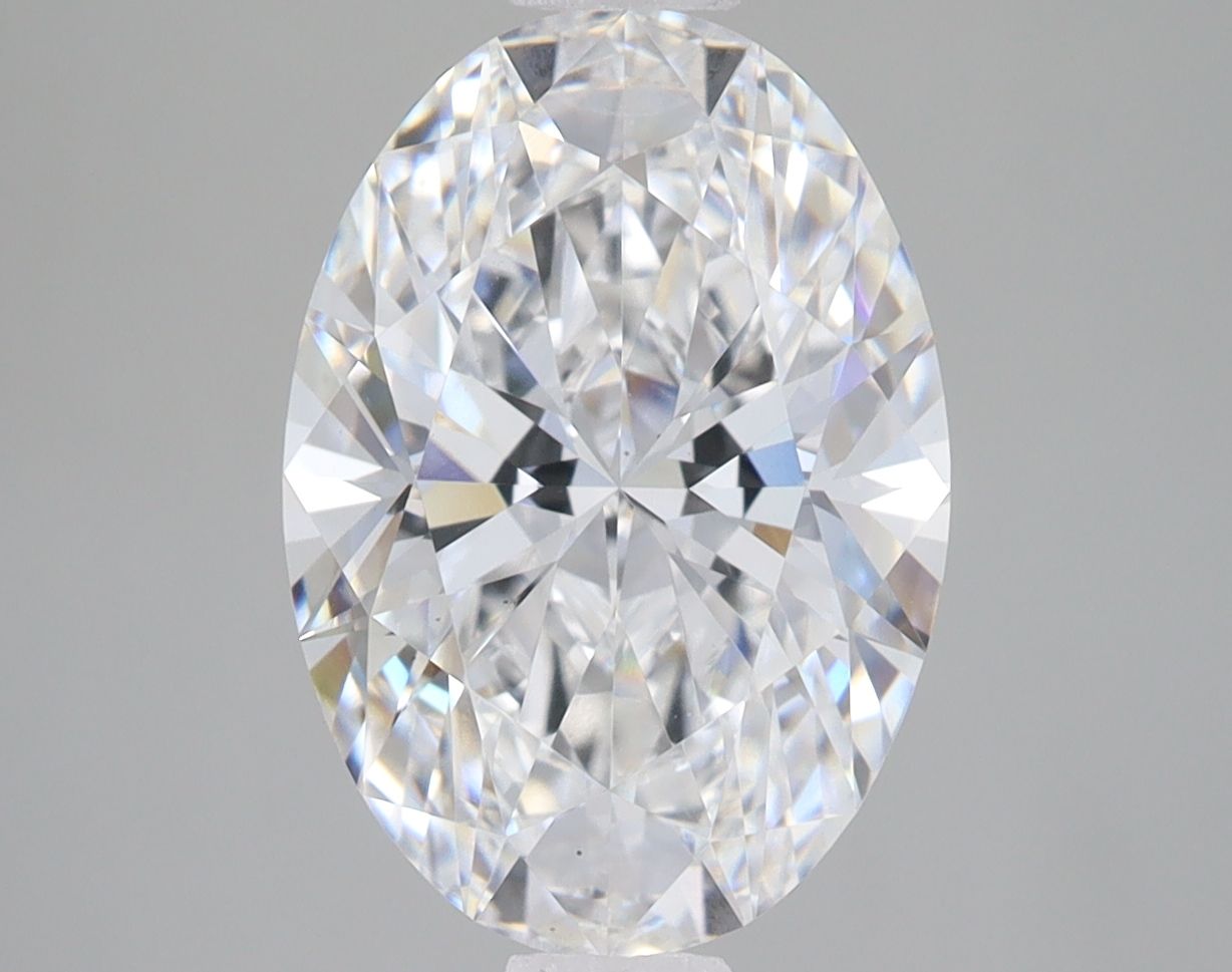 3.08 ct. oval Lab Grown Diamond front image