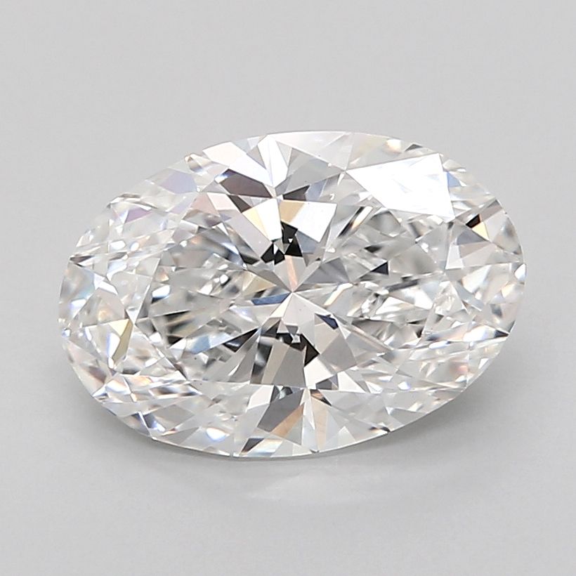 3.04 ct. oval Lab Grown Diamond front image