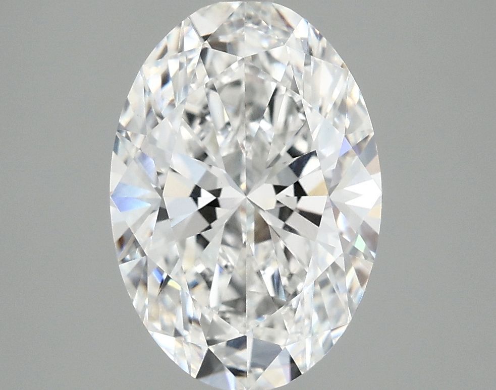 3.09 ct. oval Lab Grown Diamond front image