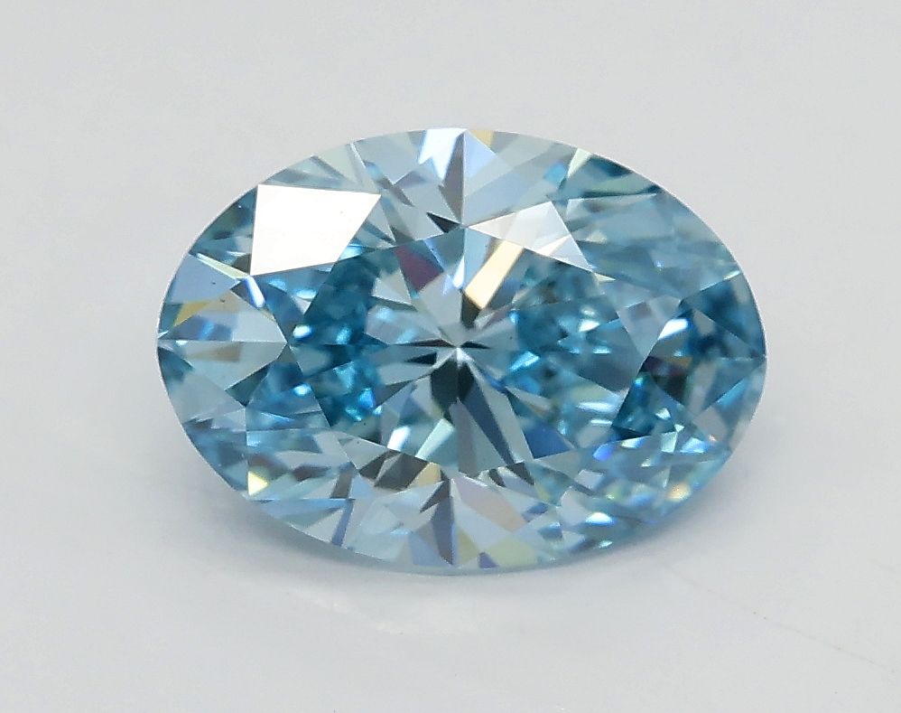 1.70 ct. oval Lab Grown Diamond front image