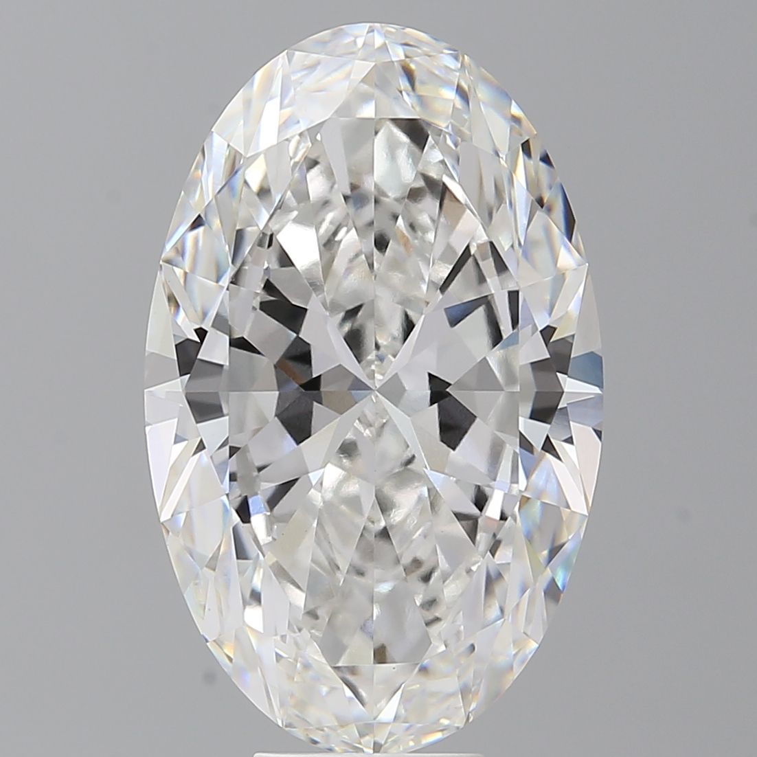 9.52 ct. oval Lab Grown Diamond front image