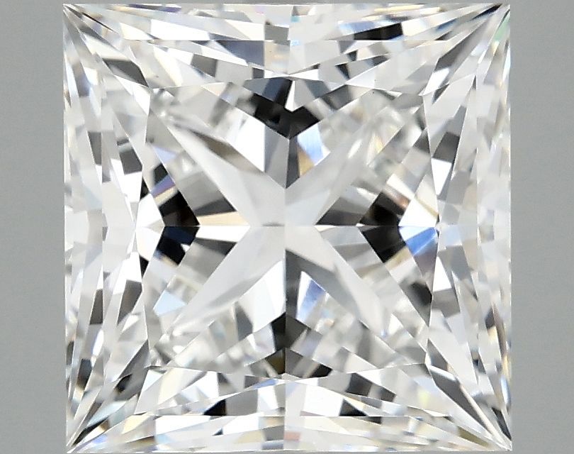 5.02 ct. princess Lab Grown Diamond front image
