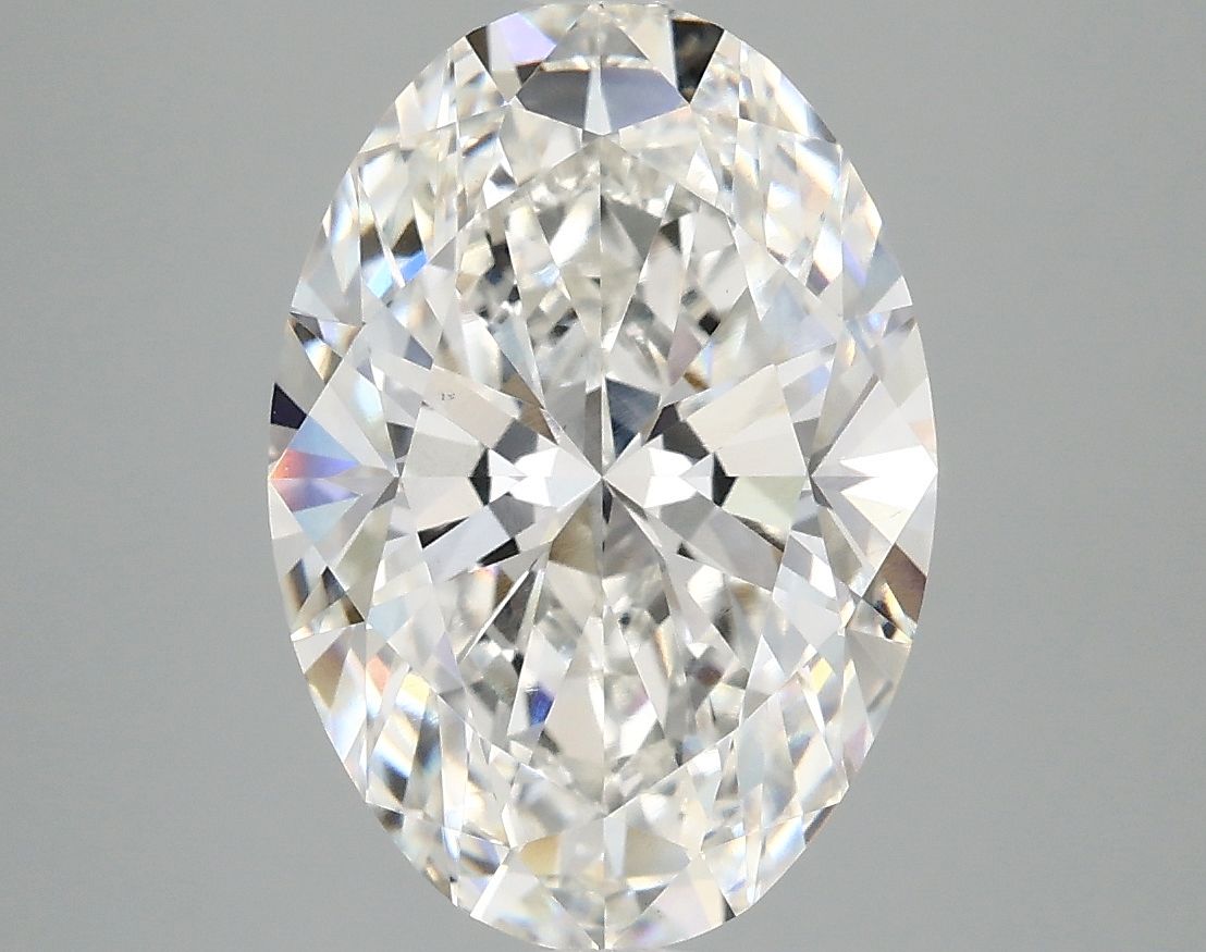 4.06 ct. oval Lab Grown Diamond front image