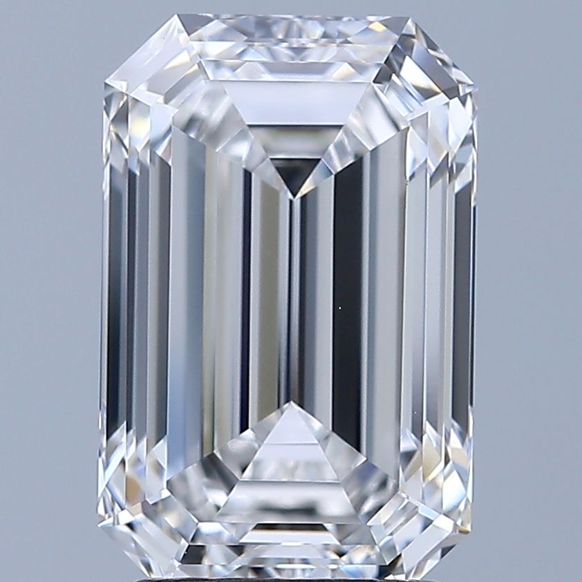 2.73 ct. emerald Lab Grown Diamond front image
