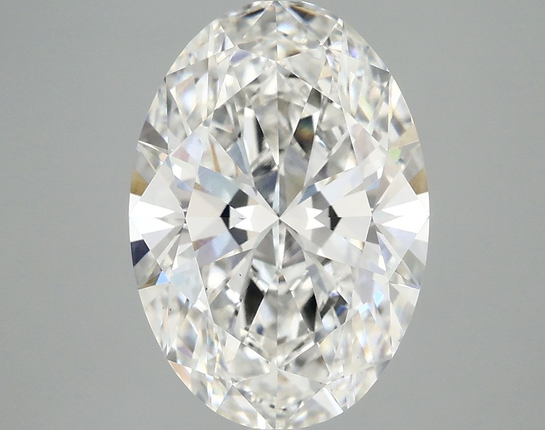 3.77 ct. oval Lab Grown Diamond front image